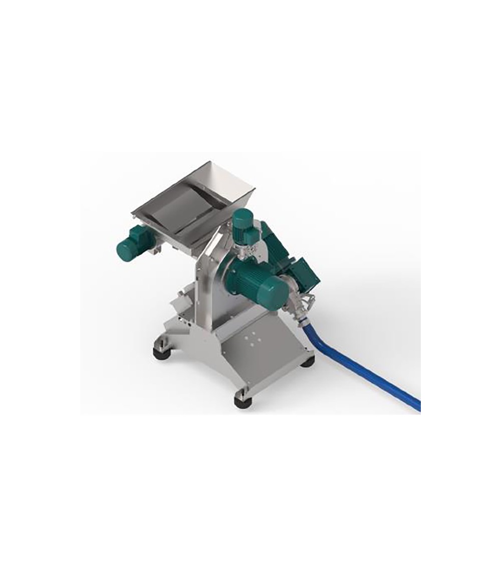 FRANGITORE 250 kg / ora 3,5 kW senza pulitore, senza quadro - trifase FRANGITORE 250 kg / ora 3,5 kW senza pulitore, senza quadro - trifase