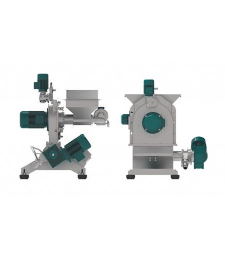 FRANGITORE 350 kg / ora 38 kW con pulitore, senza quadro - trifase