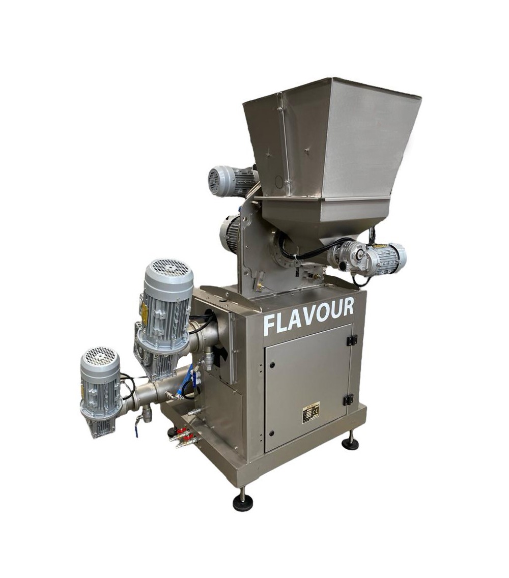 FRANGITORE kW 1,8 CON CONTROLLO POLIFENOLI 250 KG / ORA CON POMPA MONO in uscita - TRIFASE FRANGITORE kW 1,8 CON CONTROLLO POLIFENOLI 250 KG / ORA CON POMPA MONO in uscita - TRIFASE