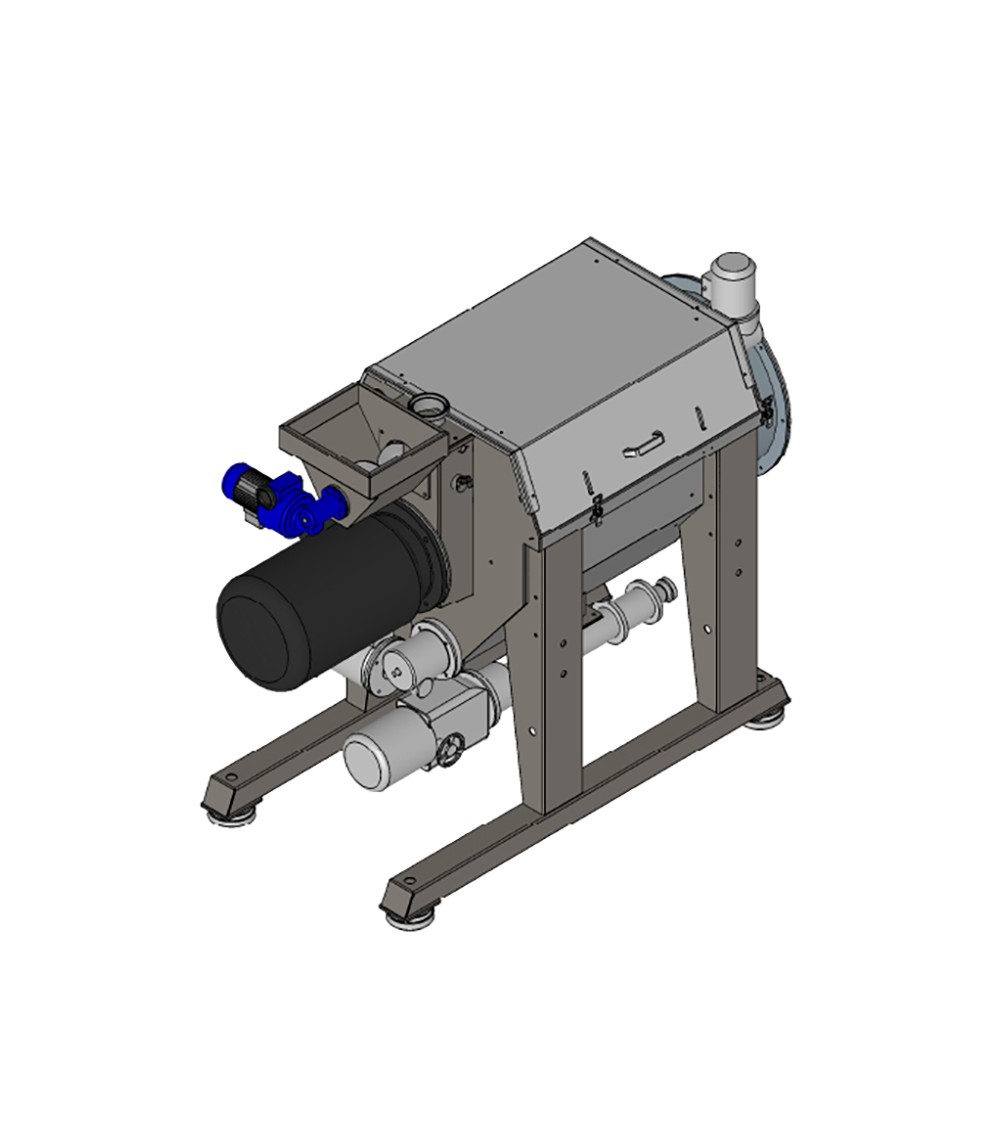DENOCCIOLATORE OLIVE  1.000 Kg/ora SENZA POMPA kw 15 TRIFASE