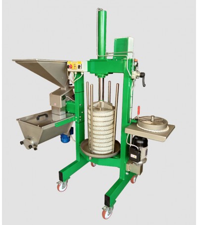 mini frantoio per la lavorazione delle olive usato