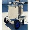 Carrello di distribuzione latte per vitelli RISCALDAMENTO E MISCELAZIONE 160 litri Carrello di distribuzione latte per vitelli RISCALDAMENTO E MISCELAZIONE 160 litri