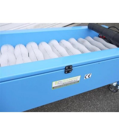 Spazzolatrice frutta e verdura 10.000 kg / ora.