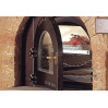 Forno a legna a fuoco indiretto camera di cottura CM 51x90