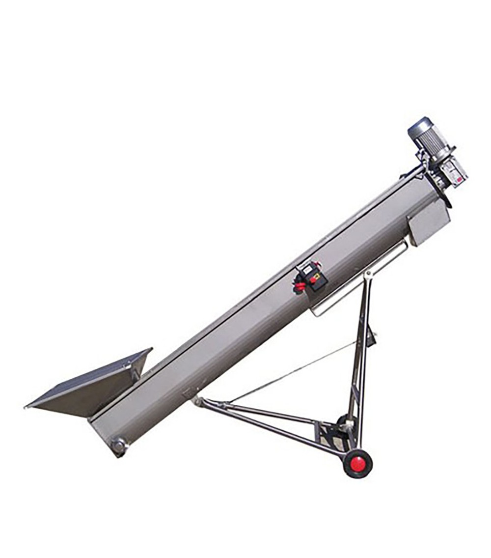 ELEVATORE A COCLEA inox 2-10 Ton/h - Lungh. 3000 mm