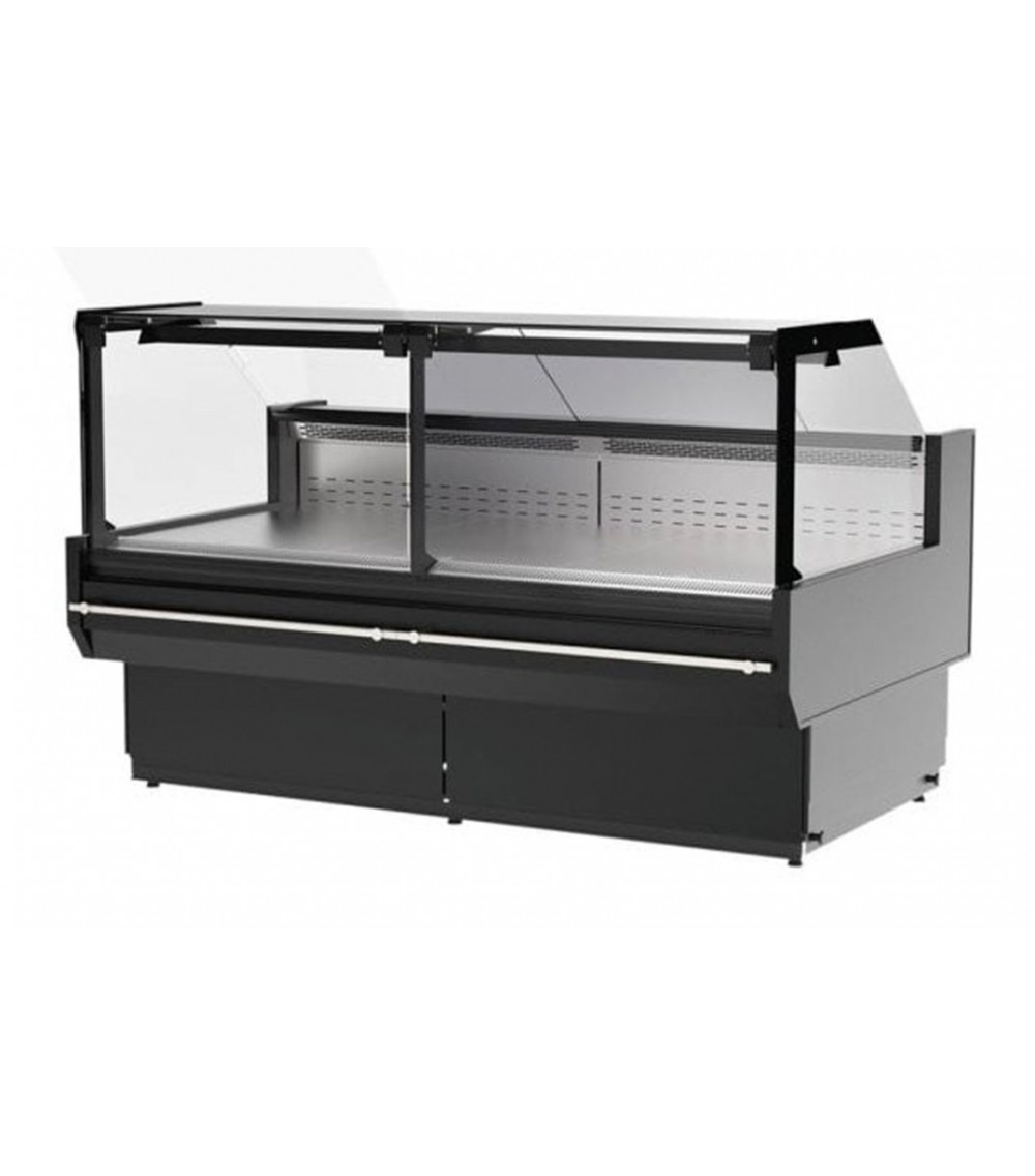 Banco Refrigerato per Pasticceria e Panineria – Ventilato Nero 0/+6°C – 166,2x100x120h cm Banco Refrigerato per Pasticceria e Panineria – Ventilato Nero 0/+6°C – 166,2x100x120h cm