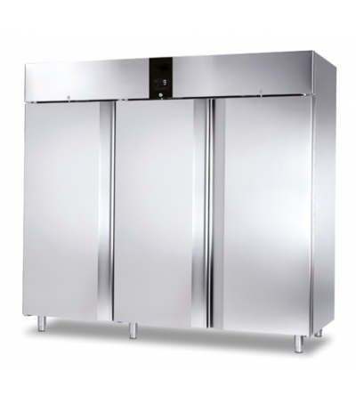 Armadio Frigo Inox 3 Ante 2300 Lt Ventilato -2/+10°C