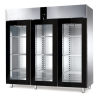 Armadio Frigo Refrigerato Inox 3 Ante Vetro – 2300 Lt Ventilato +2/+10°C Armadio Frigo Refrigerato Inox 3 Ante Vetro – 2300 Lt Ventilato +2/+10°C