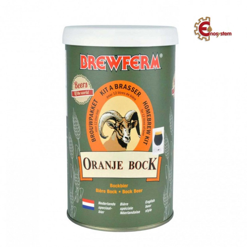 Brewferm Dunkel Bock (Oranje Bock) da 1,5 Kg Brewferm Dunkel Bock (Oranje Bock) da 1,5 Kg