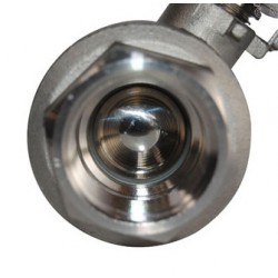 Valvola a sfera inox 1" F/F
