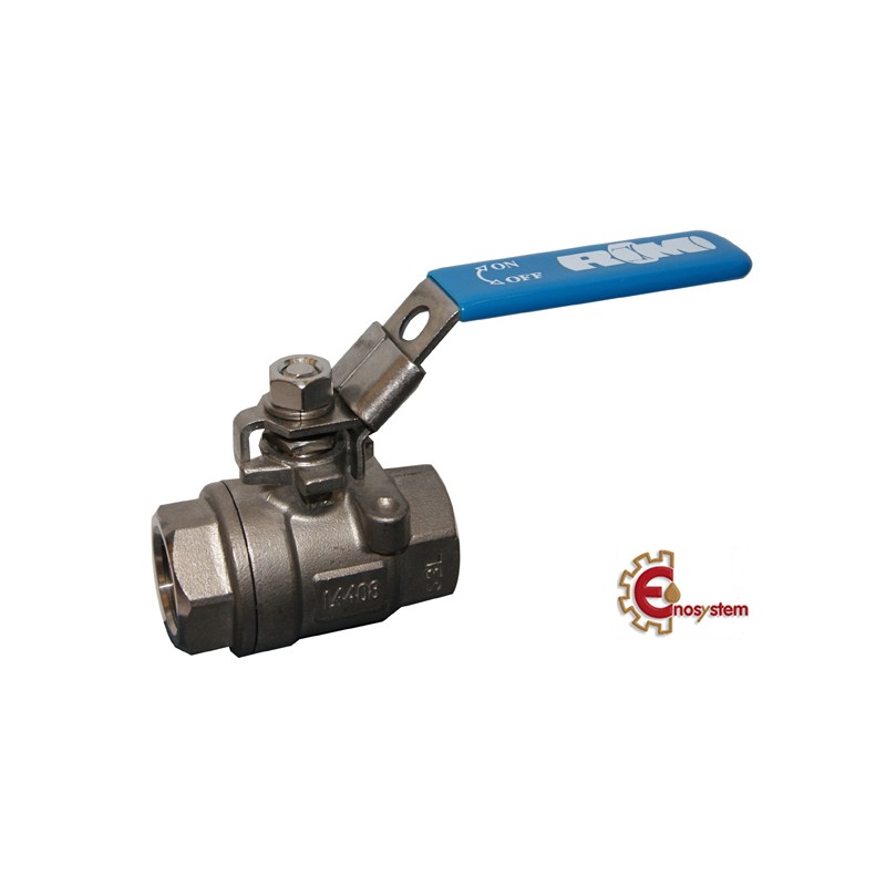 Valvola a sfera inox 3/4" F/F Valvola a sfera inox 3/4" F/F