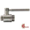Valvola DN25 M/M da 1" inox Aisi 304 Valvola DN25 M/M da 1" inox Aisi 304