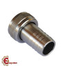 Portagomma con girello inox 3/4" x 20 Portagomma con girello inox 3/4" x 20