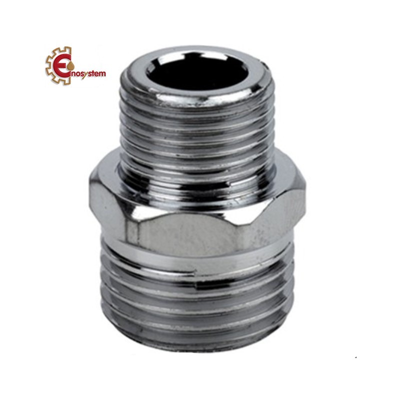 Nipplo esagonale ridotto inox 1" x 3/4"