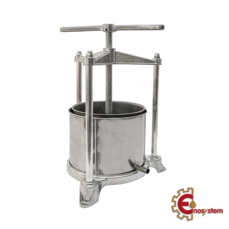 Pressetta grande 5,3 litri in acciaio inox