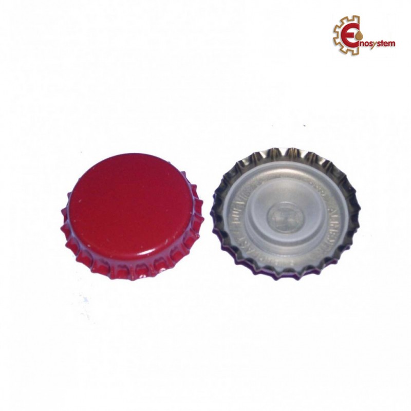 Tappo corona con bidules corto - ROSSO - 200pz.