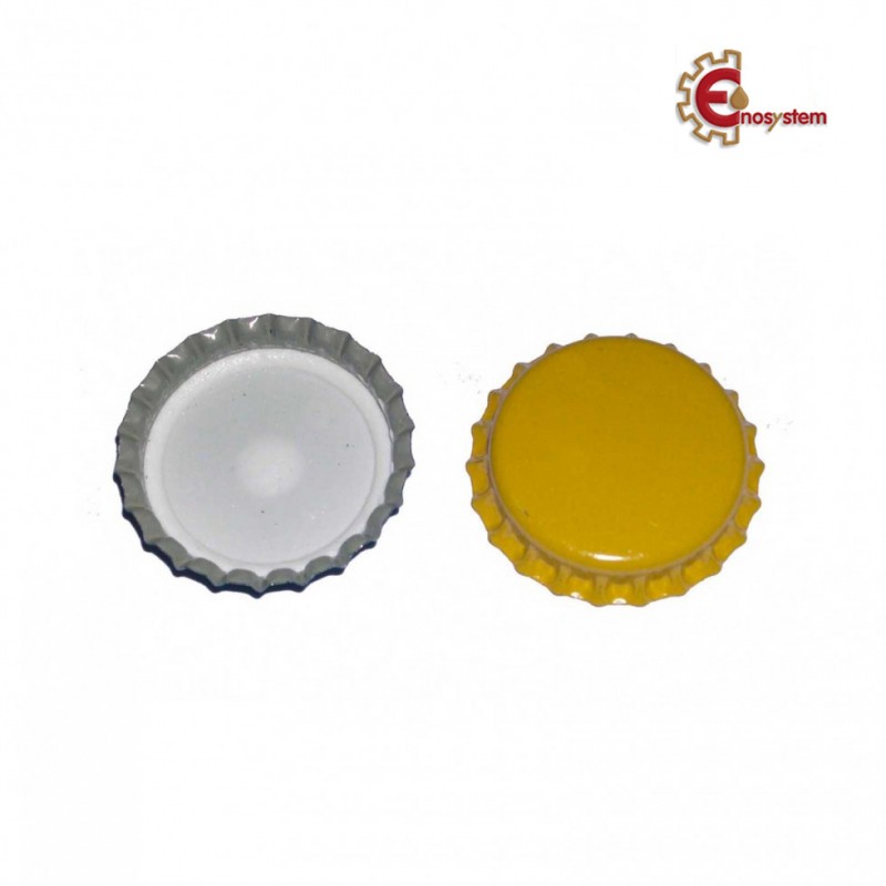 Tappo corona diam. 26 - 200 pz. GIALLO