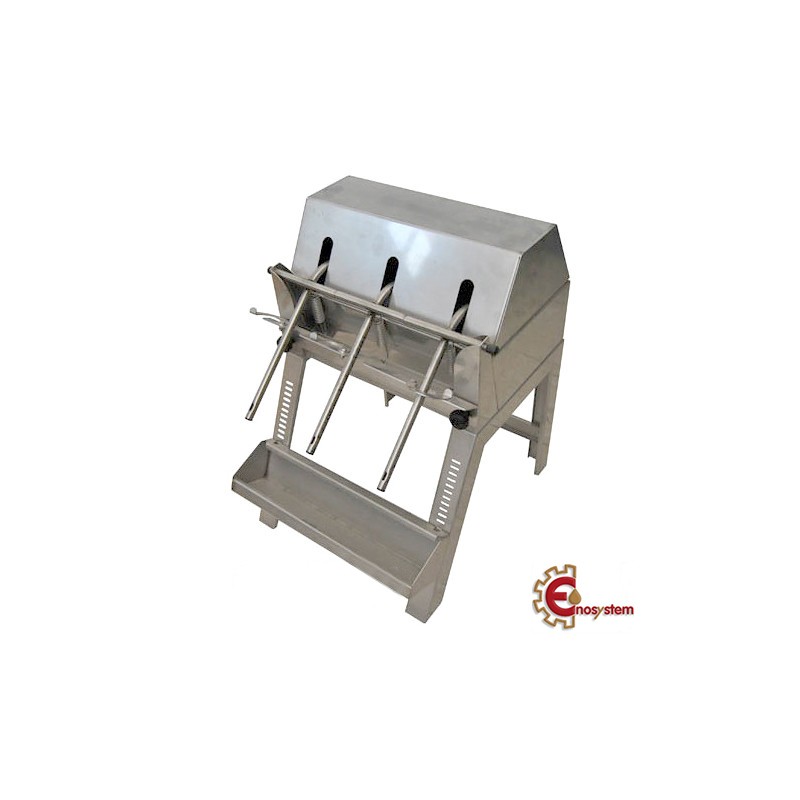 Riempitrice a 3 sifoni inox Riempitrice a 3 sifoni inox