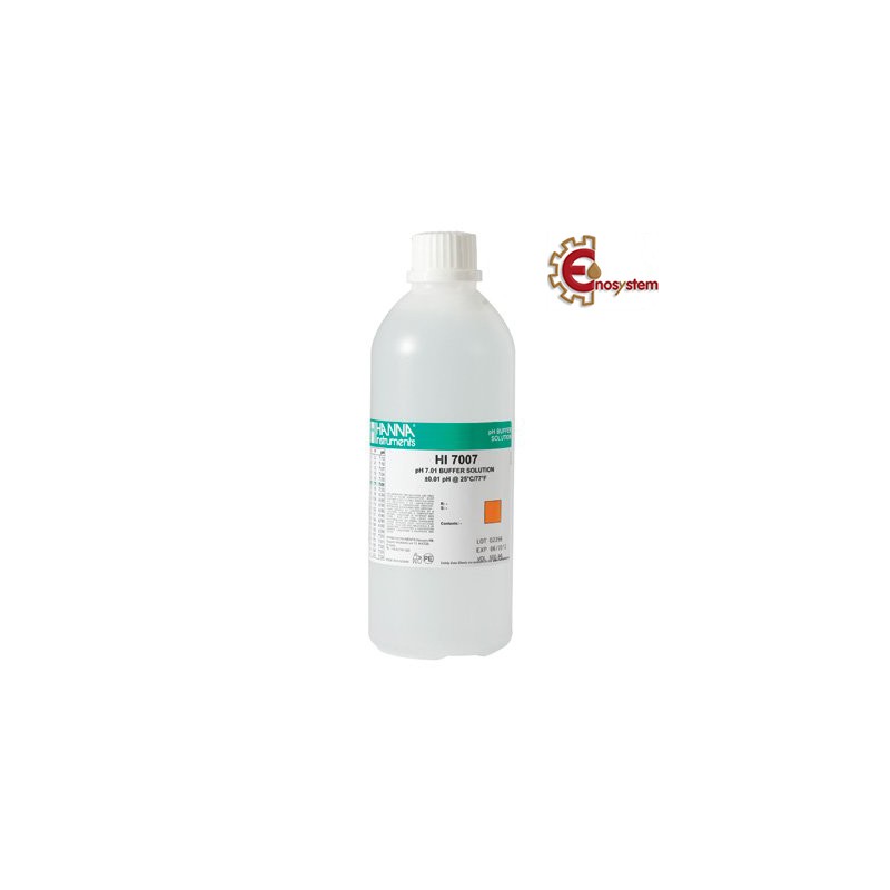 Soluzione pH 7.01, flacone da 500 ml