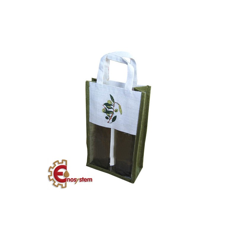 Valigetta iuta olivo 2 posti (5 pz) Valigetta iuta olivo 2 posti (5 pz)