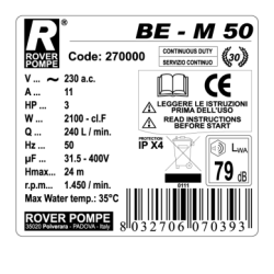 Pompe alimentari Rover acquisto e vendita on line
