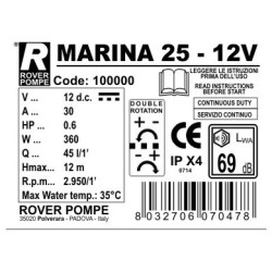 Pompe alimentari Rover acquisto e vendita on line