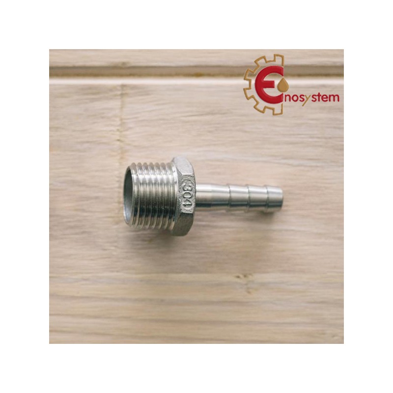 Portagomma Ss Brewtech 1/2" a 3/8"