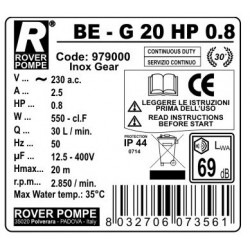 Pompe alimentari Rover acquisto e vendita on line