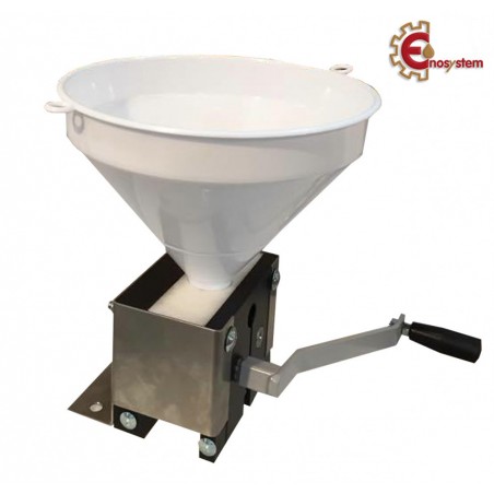 Mulini a dischi o a rulli per birra artigianale fatta in casa.