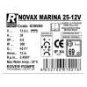 Elettropompa 25-12V Novax Marina Rover Elettropompa 25-12V Novax Marina Rover