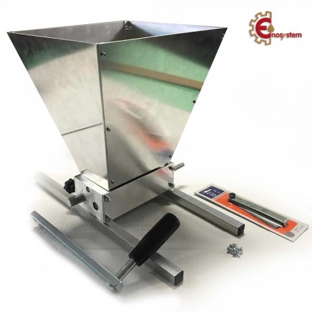 Mulini a dischi o a rulli per birra artigianale fatta in casa.