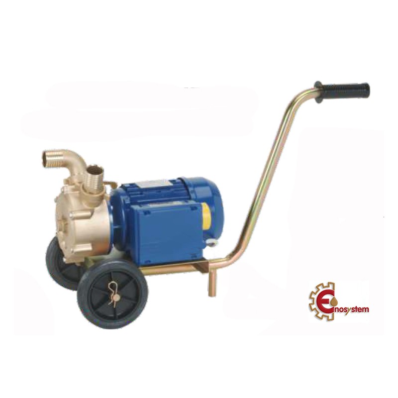 Carrello Trolley per Elettropompa in Bronzo