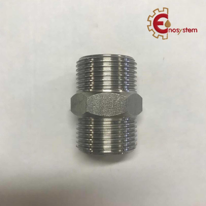 Attacco maschio maschio 3/4 pollice inox