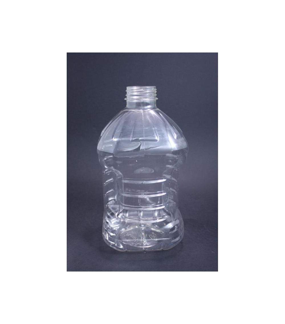 Bottiglia in PET 3000 ml (56 pz) con tappo e maniglia Bottiglia in PET 3000 ml (56 pz) con tappo e maniglia