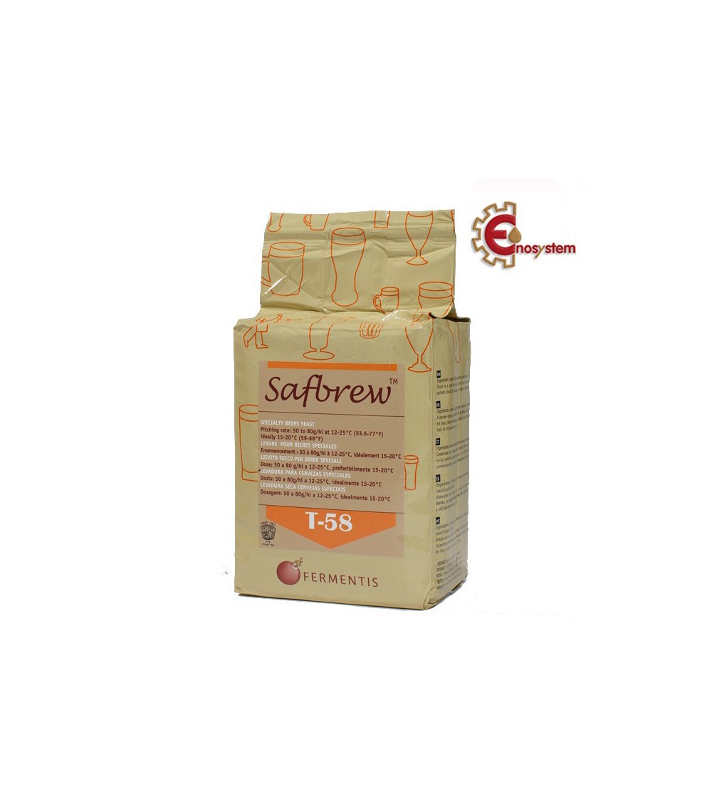 Lievito Fermentis SAFEBREW T-58 - Aroma e alta gradazione gr 500