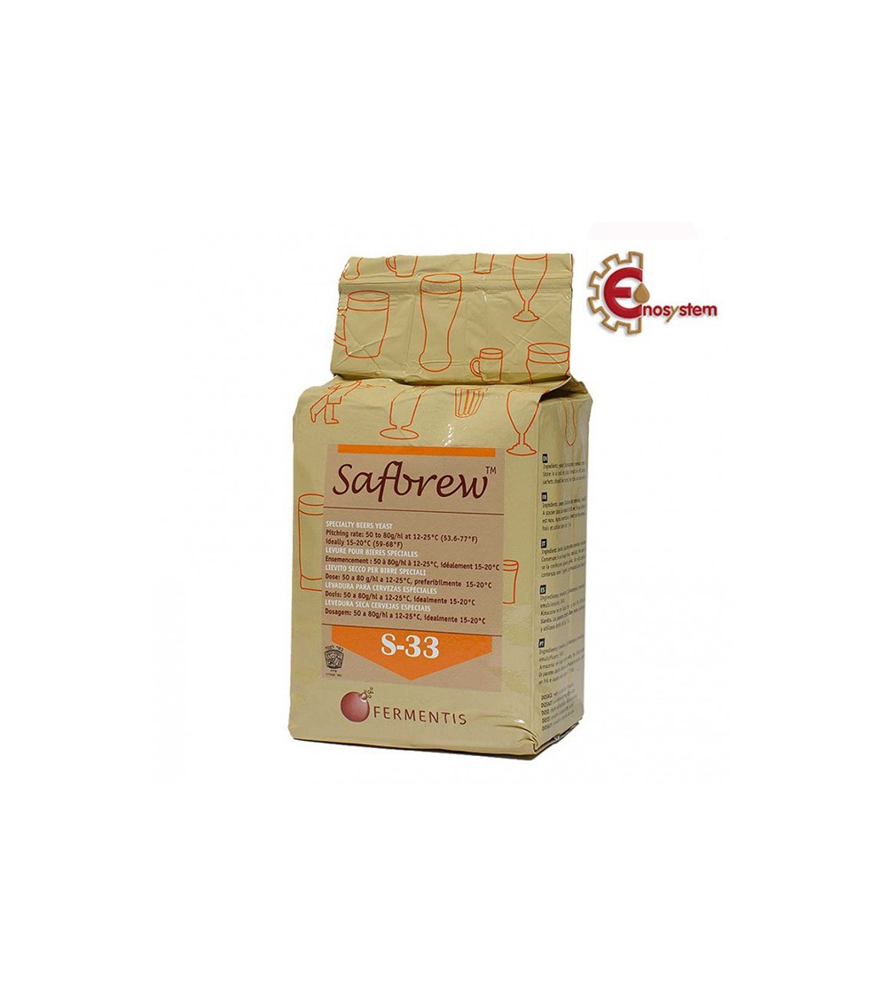 Lievito Fermentis SAFEBREW S-33 gr 500 Lievito Fermentis SAFEBREW S-33 gr 500