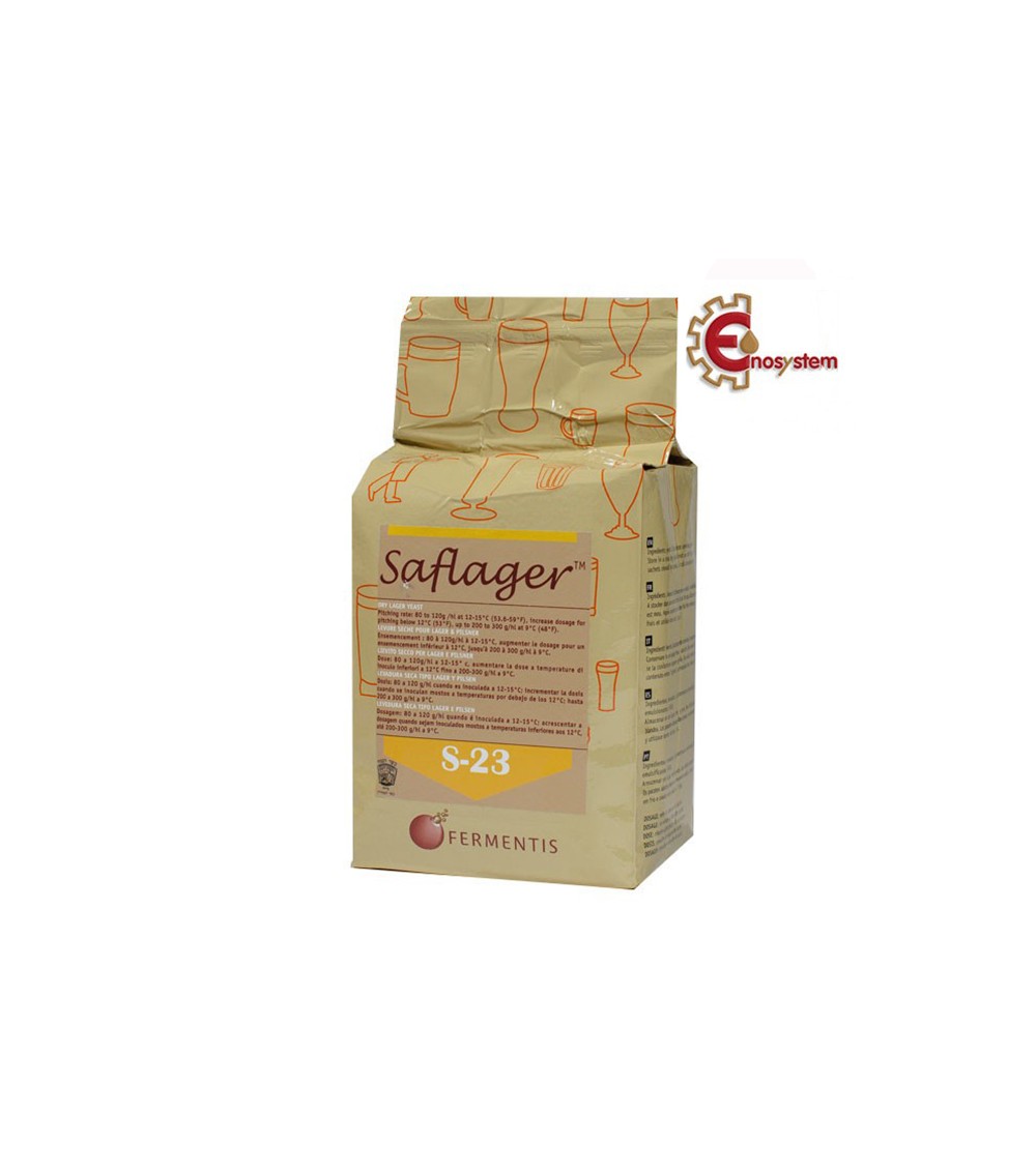 Lievito Fermentis SAFLAGER S-23 - Lager e Pilsner gr 500 Lievito Fermentis SAFLAGER S-23 - Lager e Pilsner gr 500
