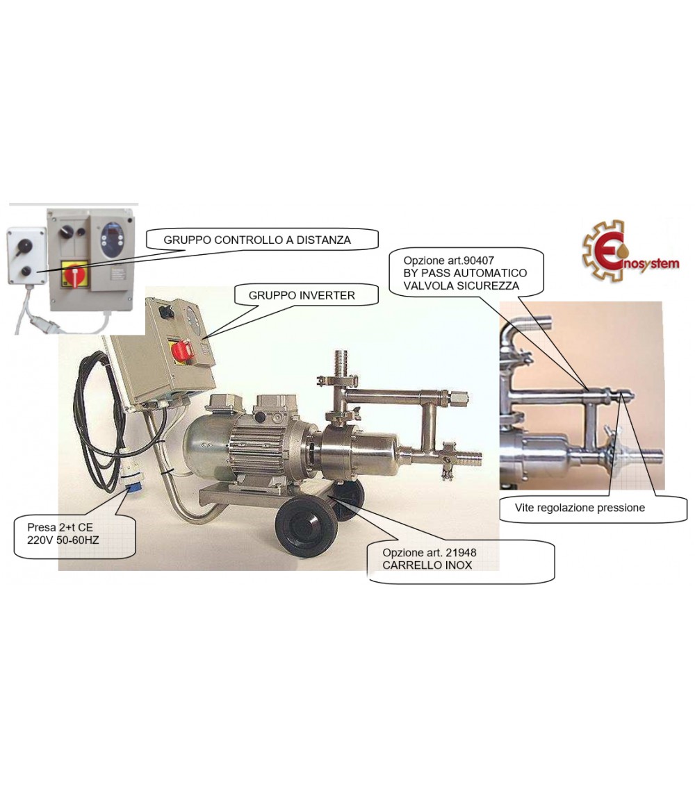 Elettropompa Monovite con Inverter e Remote Control PH 35 Elettropompa Monovite con Inverter e Remote Control PH 35