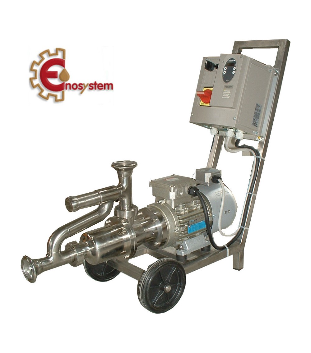 Pompa Monovite PH 30 con Inverter, Carrello Inox, Bypass Pompa Monovite PH 30 con Inverter, Carrello Inox, Bypass