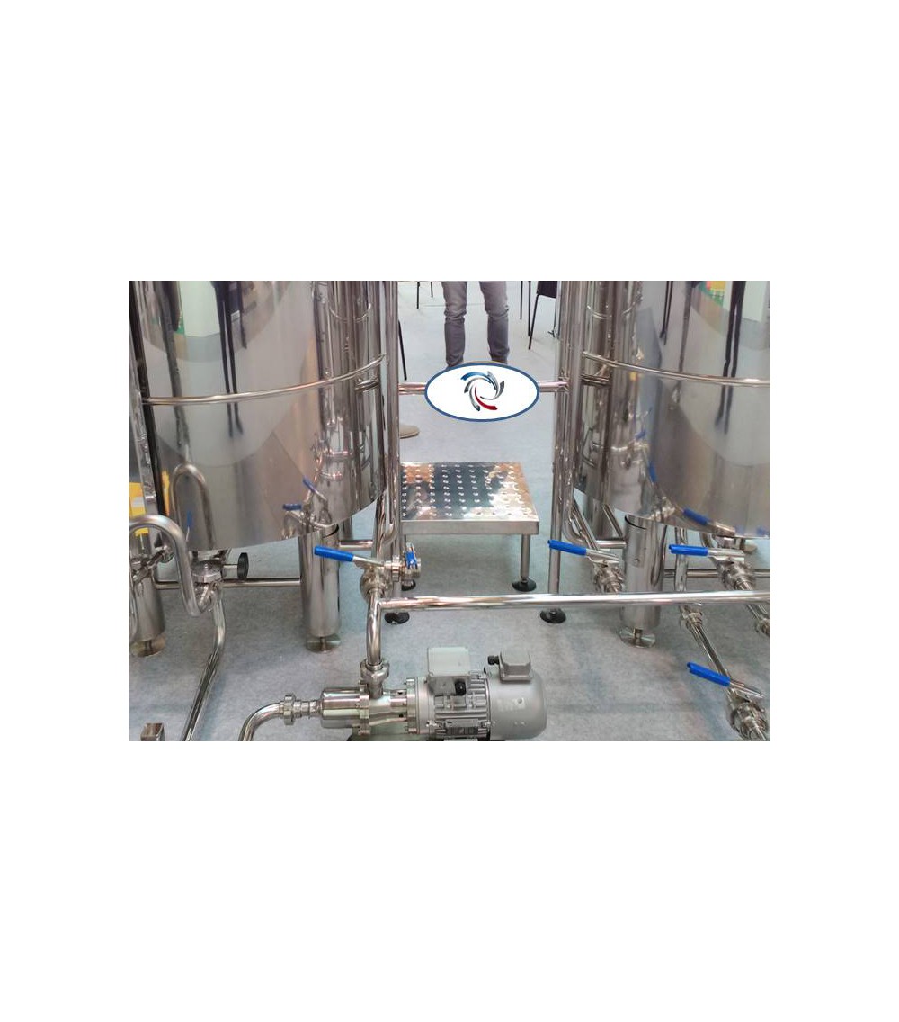 POMPA MINI PH30 CON MOTORE 0,55KW 4P TRIFASE 1400 GIRI/MIN (29 hl/h) POMPA MINI PH30 CON MOTORE 0,55KW 4P TRIFASE 1400 GIRI/MIN (29 hl/h)