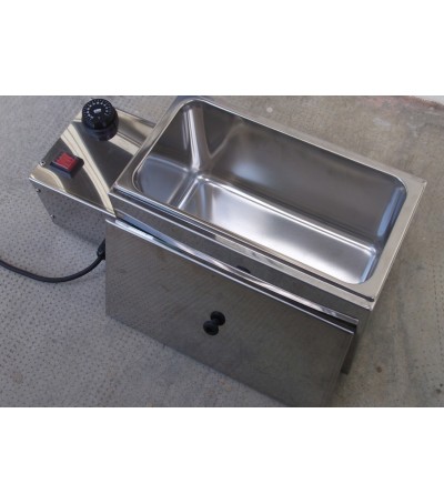 Riscaldatore a 3 vaschette in acciaio inox da 5 Lt a immersione