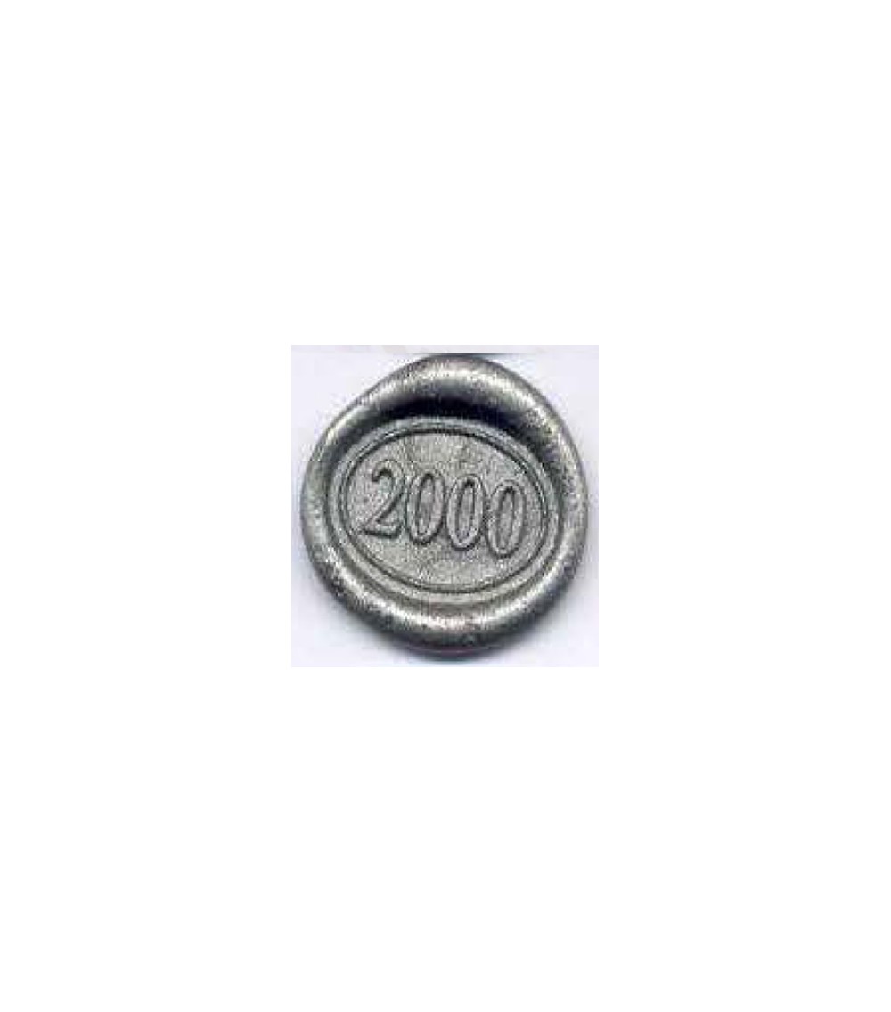 Ceralacca moderna in mattonelle - ARGENTO - 5 Kg