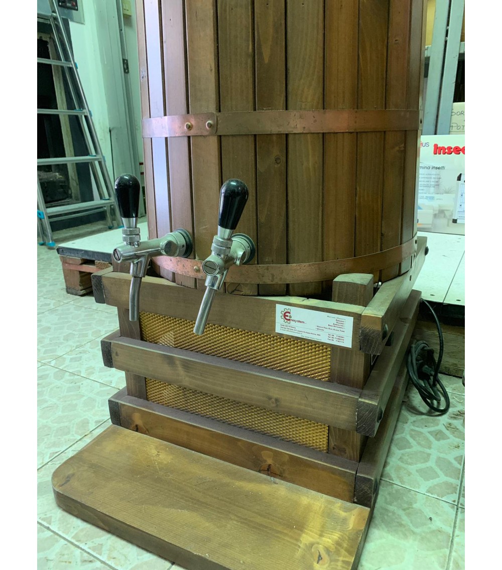 Botte Refrigerata + Banchetto di Rialzo 15 + 15 lt