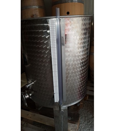 Serbatoio Inox 200 Lt con galleggiante ad aria con asta livello