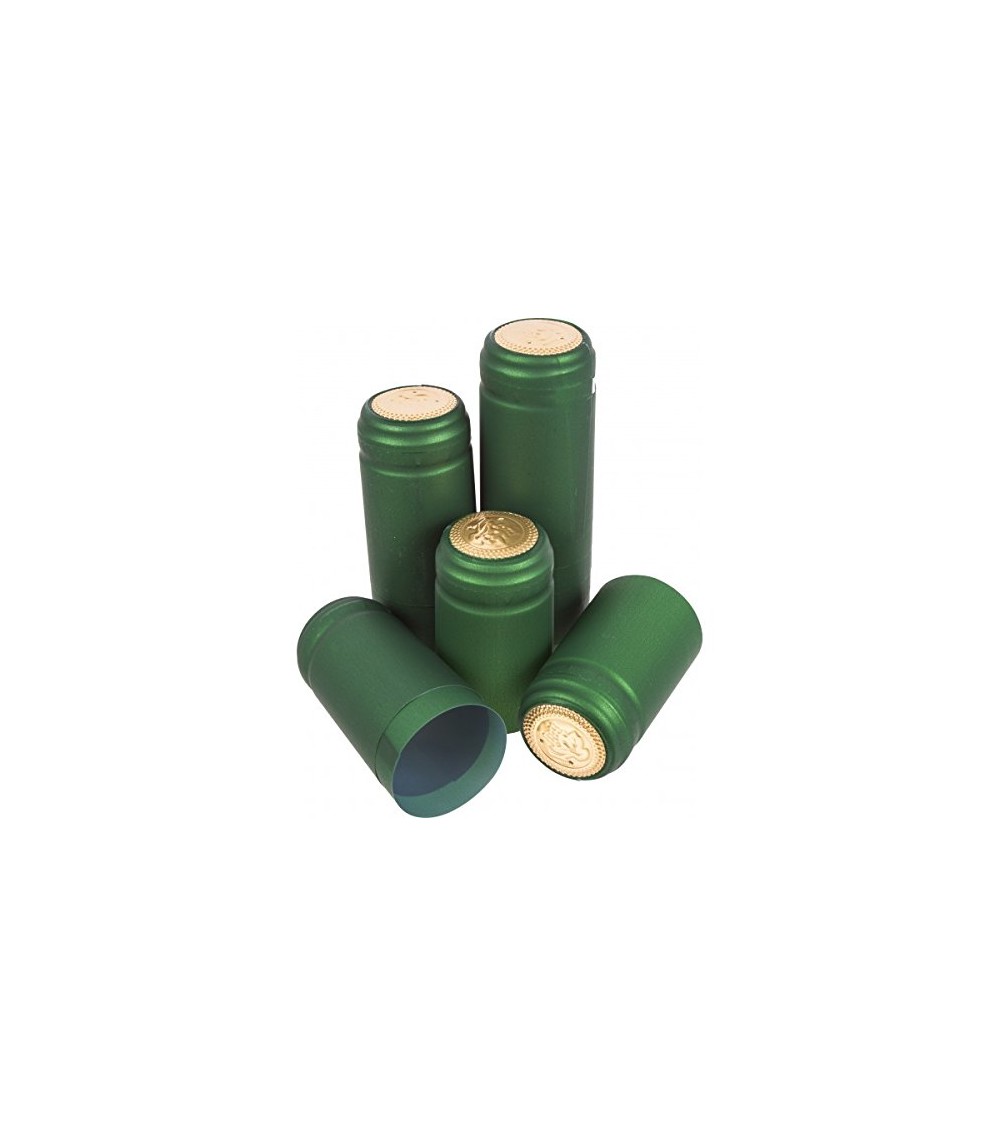 Capsula in PVC verde ⌀31 (100 pz)