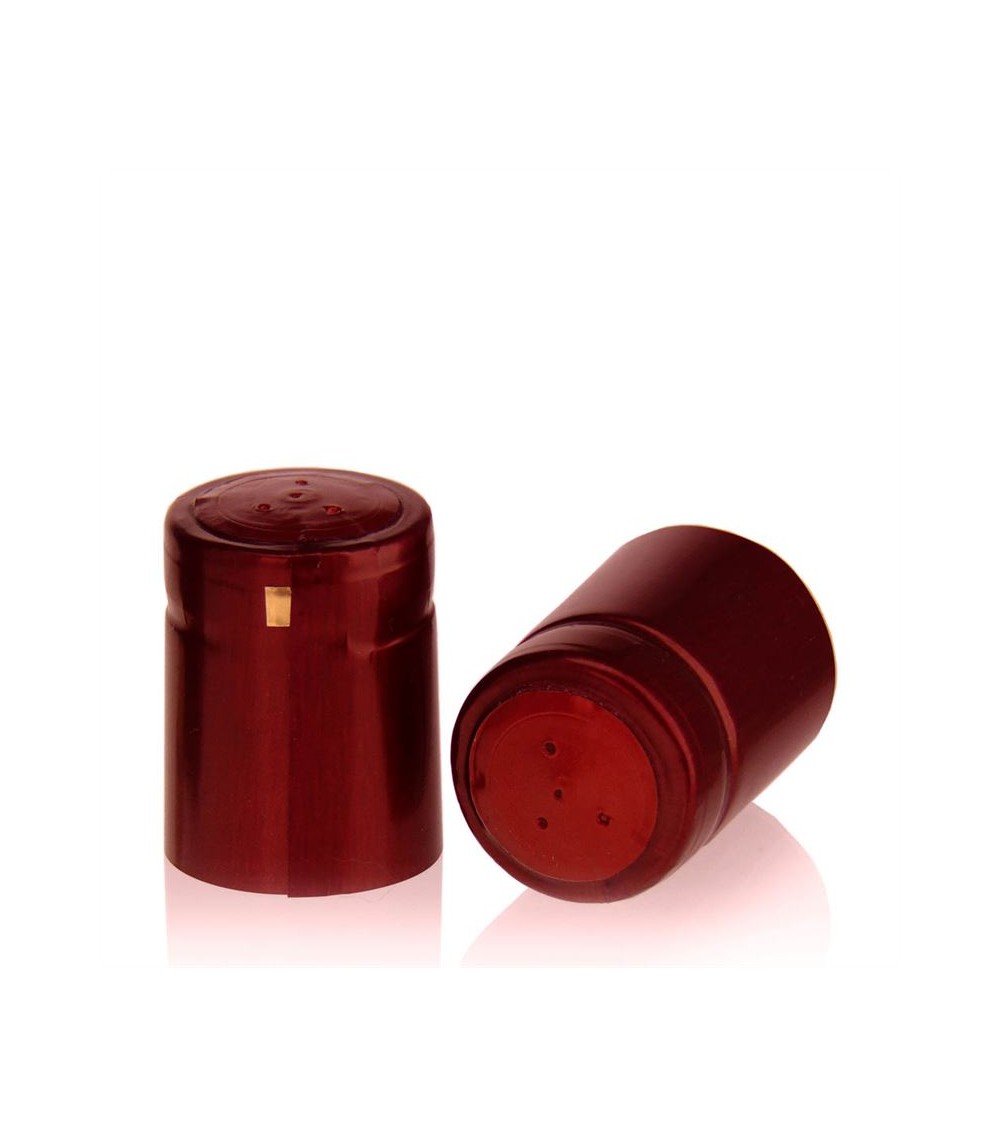Capsula in PVC bordeaux lucido ⌀31 (100 pz)