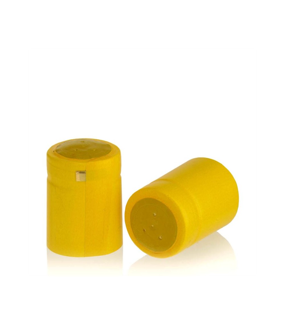 Capsula in PVC gialla ⌀33 (100 pz)