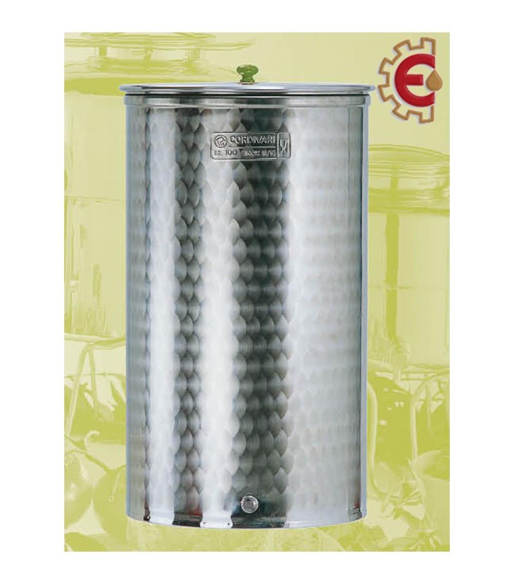 SERBATOIO IN ACCIAIO INOX 18/10 - 30 LT