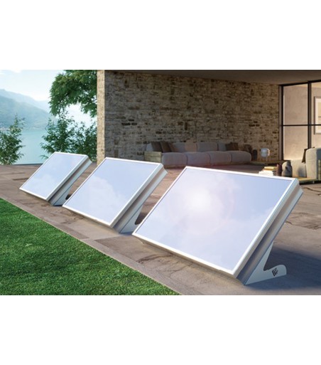 SISTEMA TERMICO SOLARE CON SERBATOIO INTEGRATO PER ACQUA CALDA SANITARIA m2 1,87