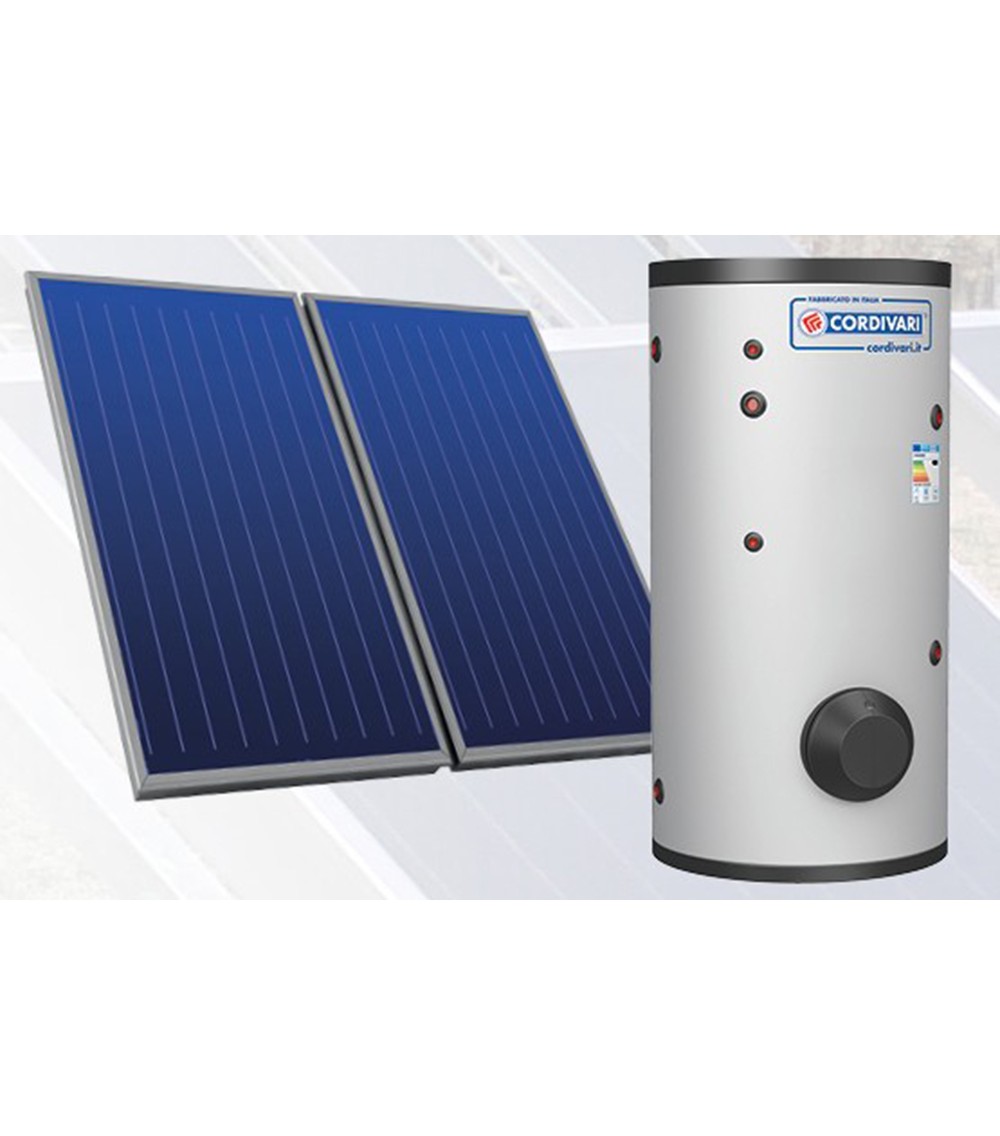 A CIRCOLAZ. FORZATA PER ACQUA CALDA CON MODULO DI SCAMBIO SOLARE ESTERNO ALL'ACCUMULO 30 MQ TF A CIRCOLAZ. FORZATA PER ACQUA CALDA CON MODULO DI SCAMBIO SOLARE ESTERNO ALL'ACCUMULO 30 MQ TF